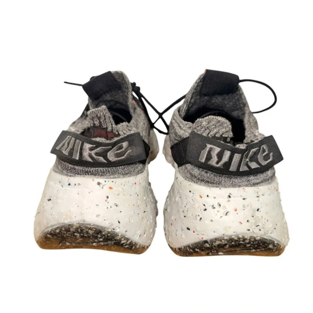 Nike Space Hippie 04 Mens 8 Pre-Owned Sneakers‎ Grey Orange CZ6398-002 Running